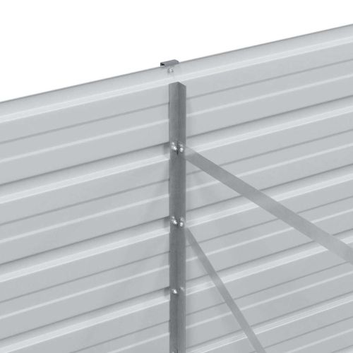 Градинска повдигната леха Светло кафяво 160 x 80 x 77 cm