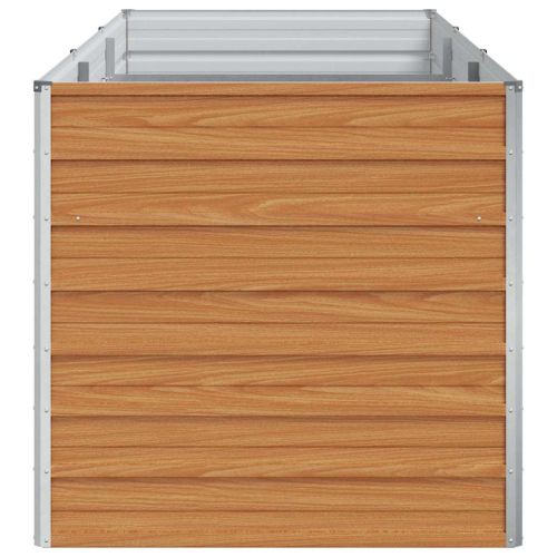 Градинска повдигната леха Светло кафяво 240 x 80 x 77 cm