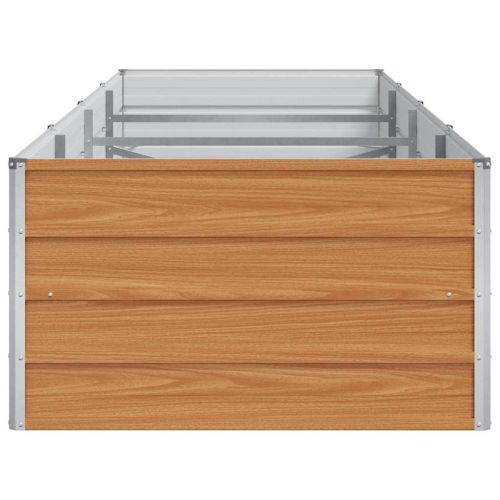 Градинска повдигната леха Светло кафяво 320 x 80 x 45 cm