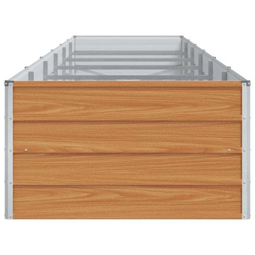 Градинска повдигната леха Светло кафяво 480 x 80 x 45 cm