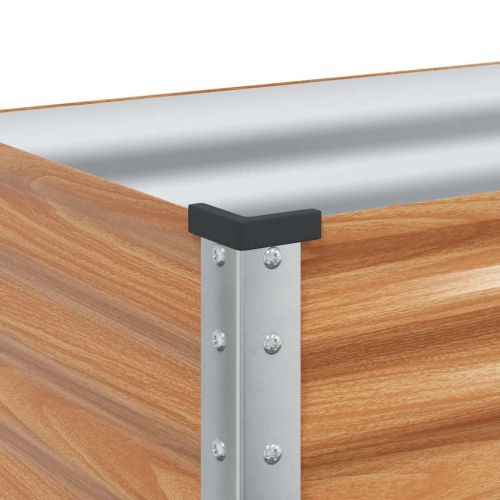 Градинска саксия Светло кафяво 100.5 x 40.5 x 90 см