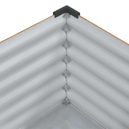 Градинска саксия Светло кафяво 100.5 x 40.5 x 90 см