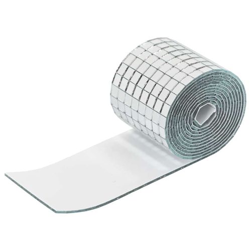 Огледално мозайчно плоча 3 pcs Сребрист 100 x 4 см Стъкло