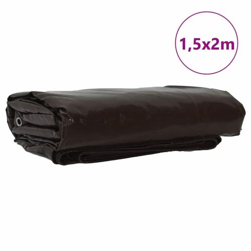 Найлон 650g / m² Кафяво 1,5 x 2 m Канва с PVC покритие