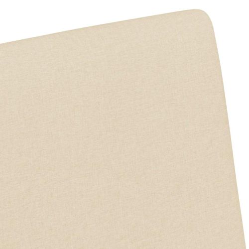 Столове с Колела с колела 2 pcs Крем 57 х 66 х 94 см текстил