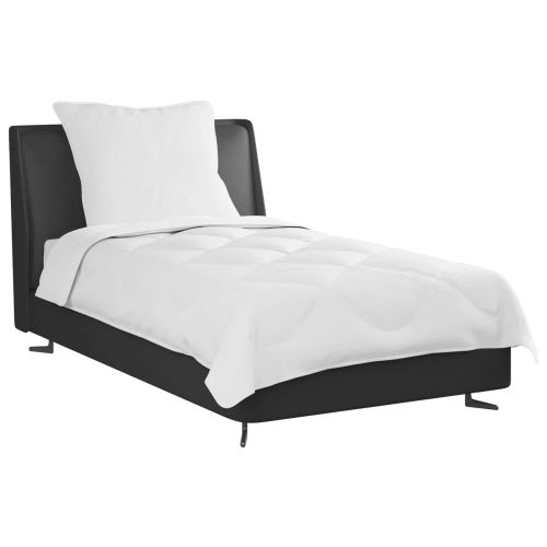 Цялосезонен завивка с възглавница 2 pcs Бяло Микрофибър