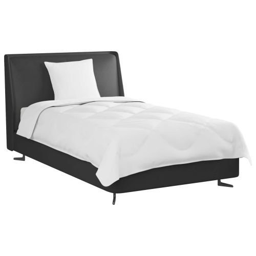 Цялосезонен завивка с възглавница 2 pcs Бяло Микрофибър