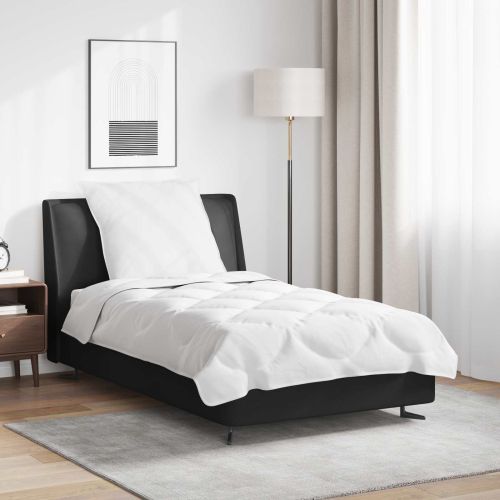 Комплект завивки с възглавница 2 pcs Бяло Микрофибър