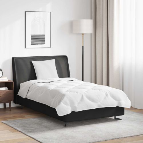 Комплект завивки с възглавница 2 pcs Бяло Микрофибър