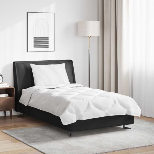 Комплект завивки с възглавница 2 pcs Бяло Микрофибър