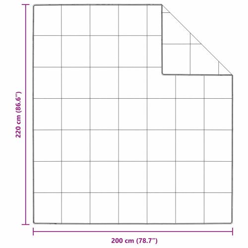 Зимен юрган с възглавница 3 pcs Бяло Пухени пера