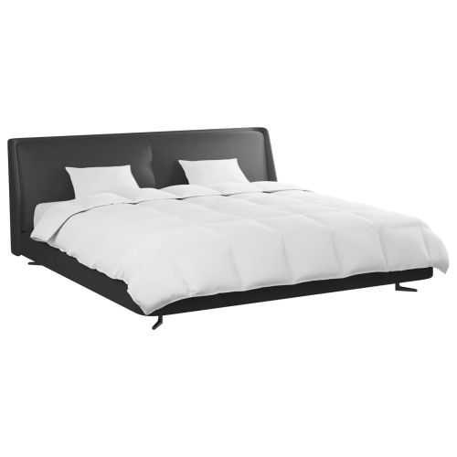 Комплект завивки с възглавница 3 pcs Бяло Пухени пера