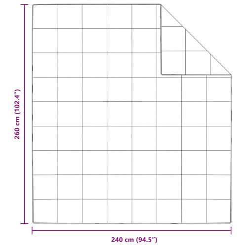 Комплект завивки с възглавница 3 pcs Бяло Пухени пера
