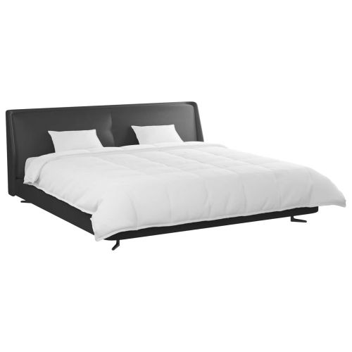 Комплект завивки с възглавница 3 pcs Бяло Пухени пера