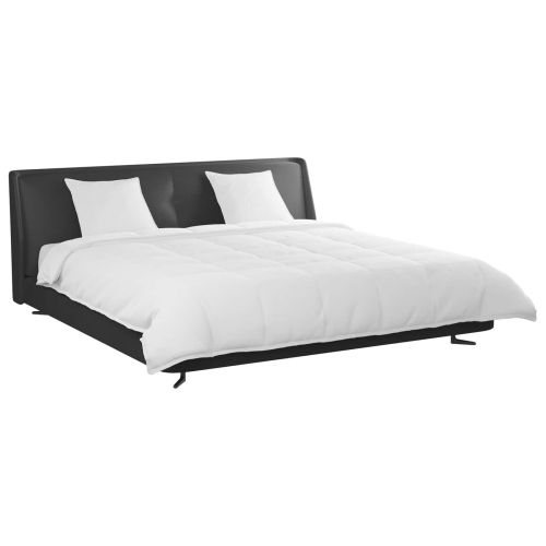 Комплект завивки с възглавница 3 pcs Бяло Пухени пера