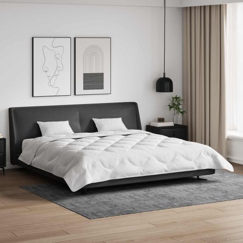 Завивка с възглавница 3 pcs Бяло Микрофибър