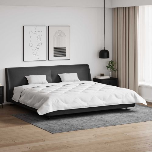 Дюна с Възглавници с възглавница 3 pcs Бяло Микрофибър и пух