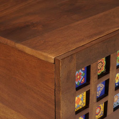 Масичка за кафе Кафяво Размер 100 x 54 x 40 см