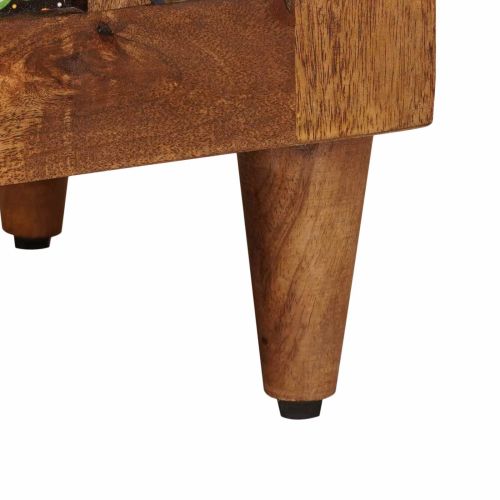 Висок шкаф Орех 40 x 33,5 x 110 см Солидно мангово дърво