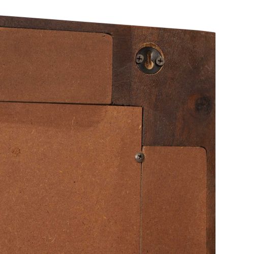 Огледало за баня Орех 50 x 70 x 3 см Солидно мангово дърво