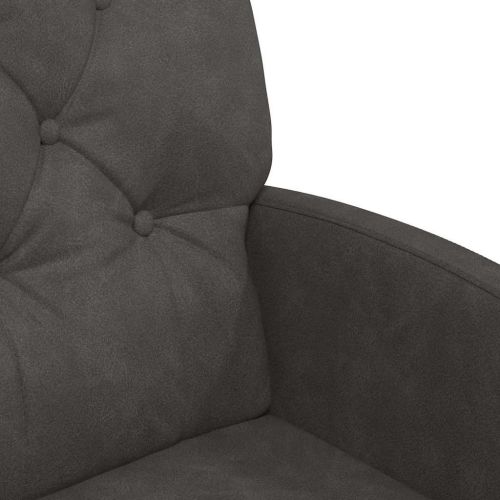 Столове с Колела 2 pcs Черно 58 x 67 x 97 см Изкуствена