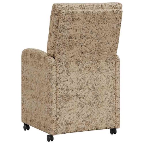 Столове с Колела с колела 2 pcs Светлосиво 58 x 67 x 97 см