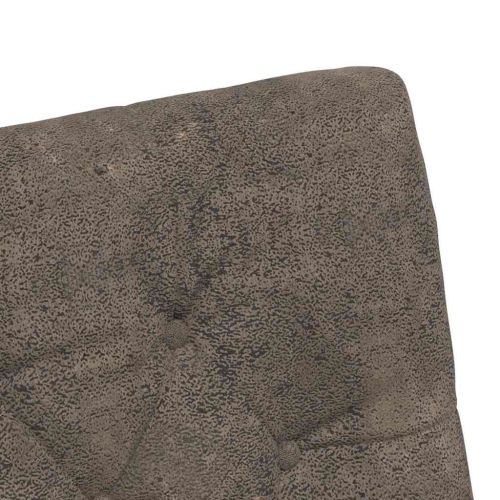 Столове с Колела 2 pcs Тъмносив 58 x 67 x 97 см Изкуствен велур