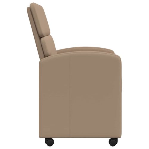 Столове с Колела 2 pcs Капучино 58 x 65 x 98 см Изкуствена