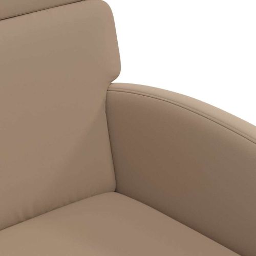 Столове с Колела 2 pcs Капучино 58 x 65 x 98 см Изкуствена