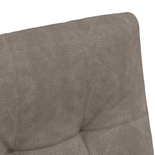 Столове с Колела с колела 2 pcs Сив 57 x 67 x 98 см Изкуствена