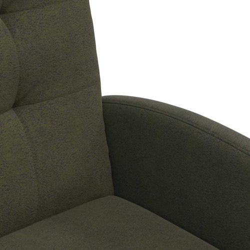 Столове с Колела с колела 2 pcs Военнозелен 57 x 67 x 98 см