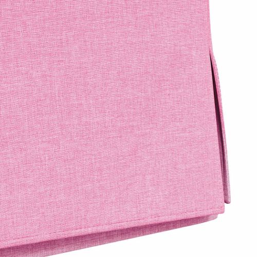 Обедени столове 2 pcs Розово 57 x 67 x 98 см текстил