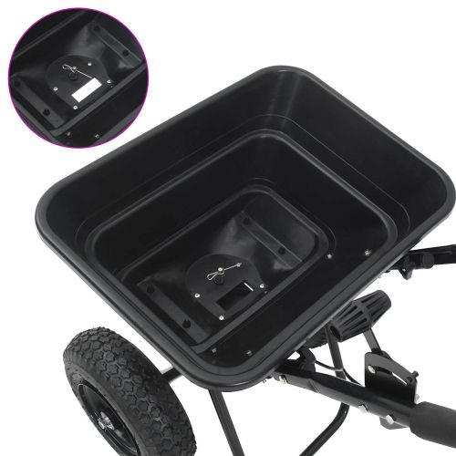 Разпределител Черно 80,5 x 53 x 78,5 см PVC и стомана