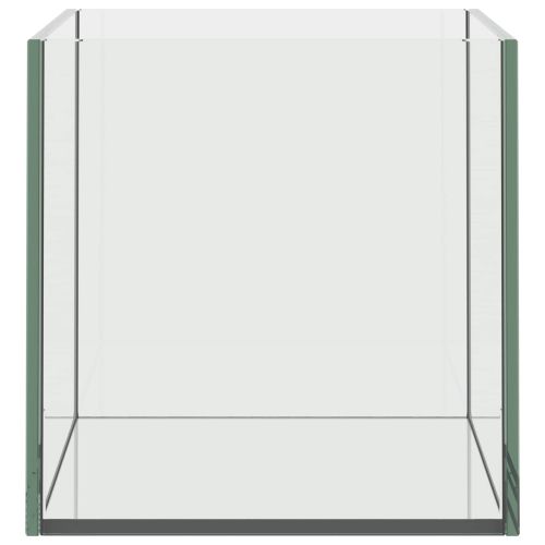 Аквариум със съхранение Бяло 30 x 20 x 20 см Стъкло