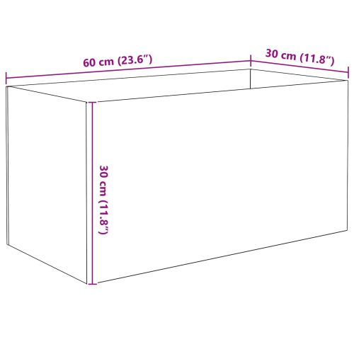 Аквариум със съхранение Бяло Стъкло