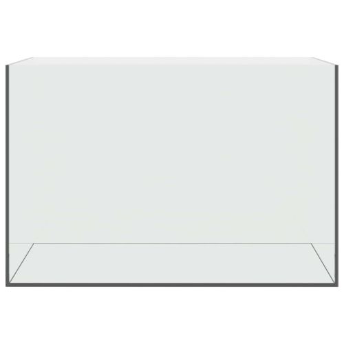 Аквариум със съхранение Бяло Стъкло