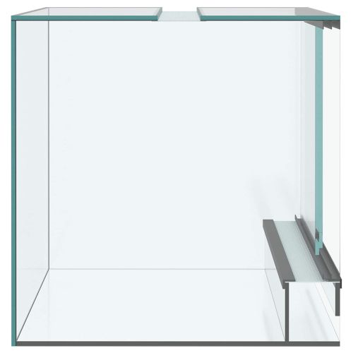 Хабитати за влечуги и земноводни Бяло 30 x 30 x 30 cm Стъкло