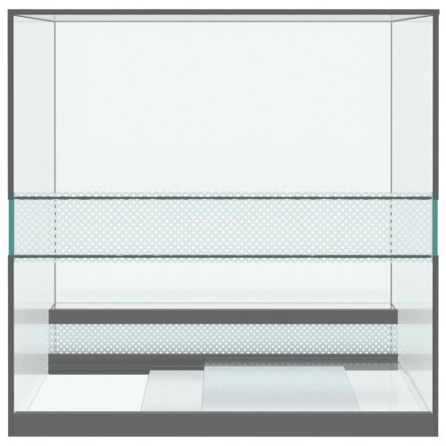 Хабитати за влечуги и земноводни Бяло 30 x 30 x 30 cm Стъкло