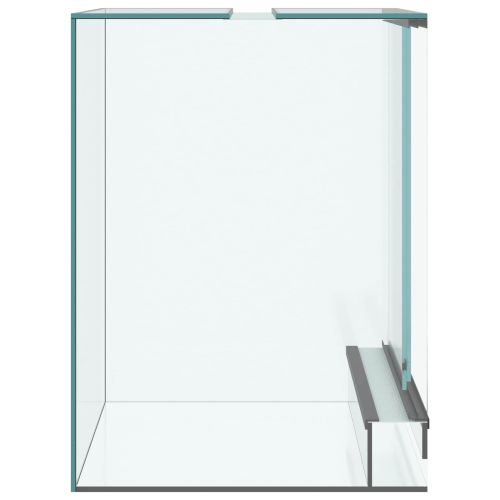 Хабитати за влечуги и земноводни Бяло 30 x 30 x 40 cm Стъкло