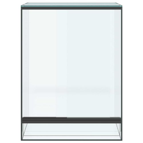 Хабитати за влечуги и земноводни Бяло 30 x 30 x 40 cm Стъкло