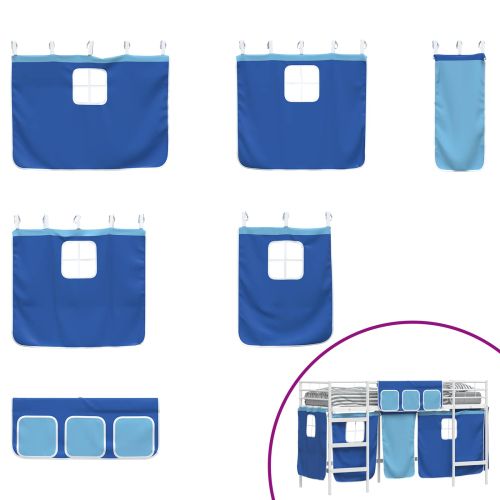 Бял и син 100 x 190 cm