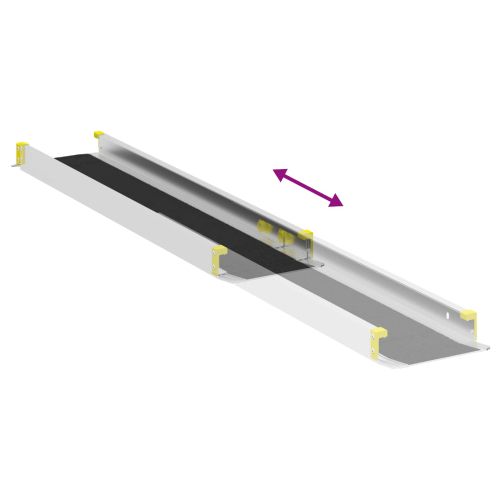 Рампа за инвалидни колички 2 pcs Черно 152 x 19 x 5,5 см