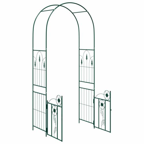 Градинска арка Едноцветен Зелен 102 x 50 x 218 см