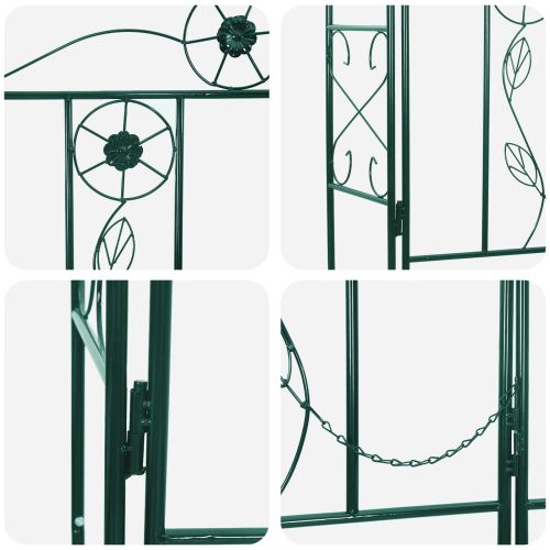 Градинска арка Едноцветен Зелен