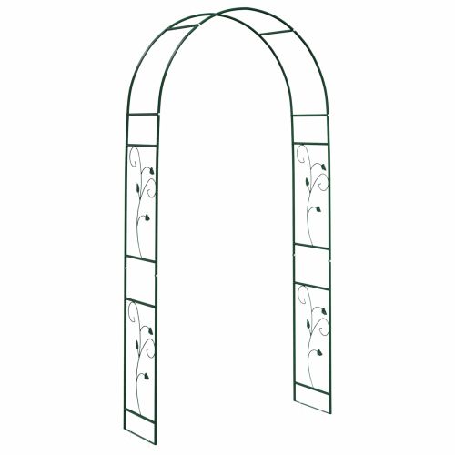 Градинска арка Флорален Зелен 115 x 37 x 231 см