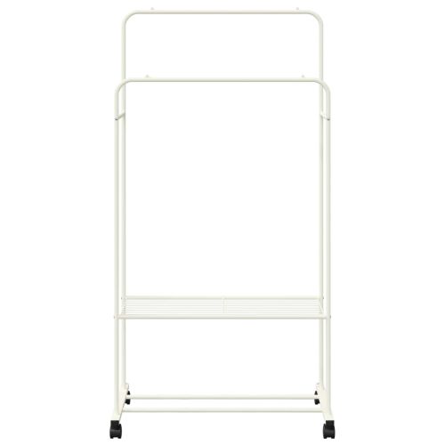 Държач за дрехи Едноцветен Бяло