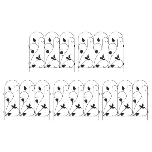 Градска ограда Решетка Черно