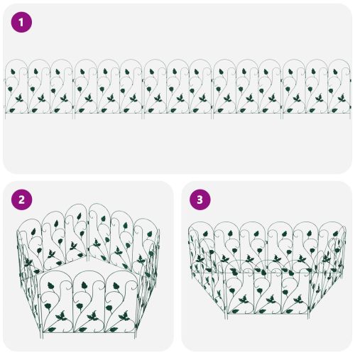 Градска ограда Решетка Зелен