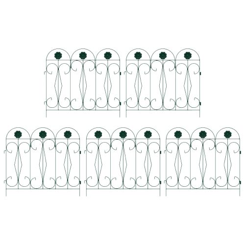 Градска ограда Решетка Зелен