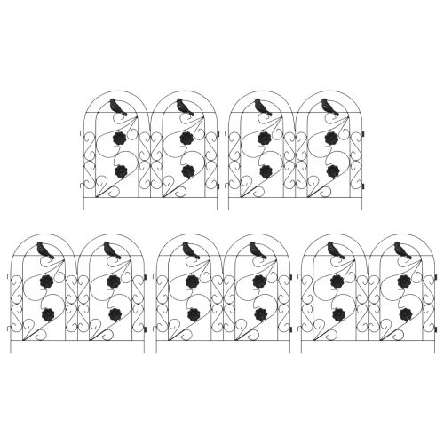 Градска ограда Решетка Черно